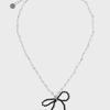 Eireve MIX BEADS BOW NECKLACE (B)