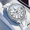 OLEVS Comic Style Black Lines Fashion Man Watch Waterproof Luminous Calendar Men Watch Quartz Men's Watches Reloj