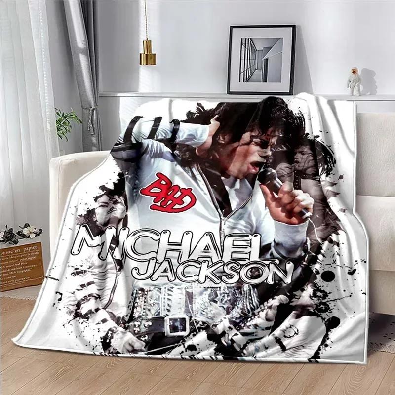 Плед Michael J-Jackson Супер Мягкий высококачественный Плед для Путешествий Постельное Белье Диван Походная Кровать удобный Плед Подарок на День Рождения