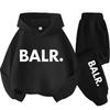 Autumn Warm New York Letter Cool Graphic Print Children Long Sleeve Hoodie +pant Suit 2pcs Set Sweatshirt Boy Girl Kid Sportwear