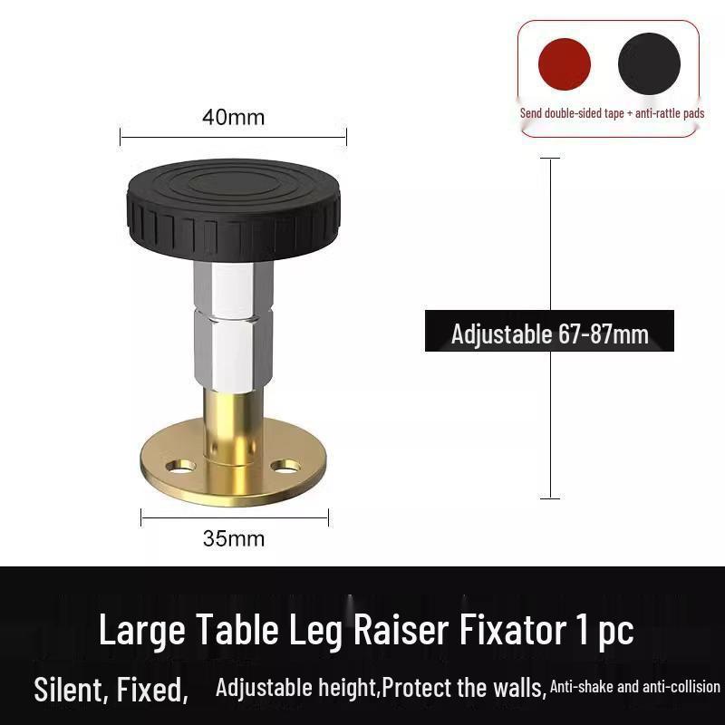 Регулируемая противовибрационная черная подушка-стабилизатор для кровати