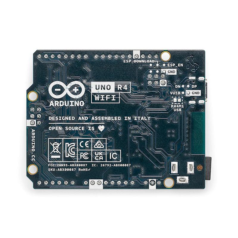 Материнская плата Arduino UNO R4 WIFI/Minima Итальянский импорт (ABX00087/80)