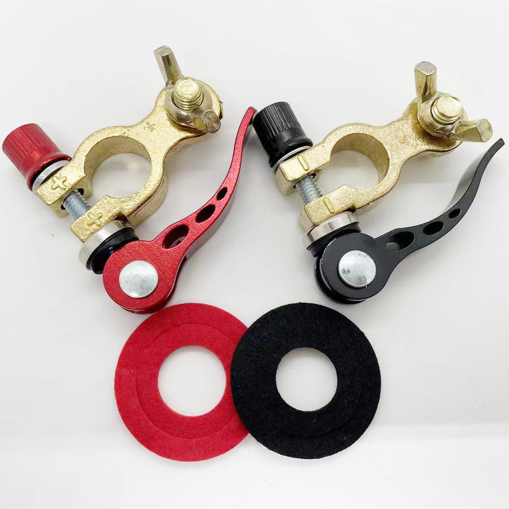 1 пара зажимов для автомобильного аккумулятора, многопортовые автозапчасти, инструменты, запорные разъемы, лодочные гонки для 12 В, 6 В, 24 В, трактор UTV