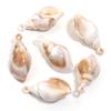 10-100 шт. Натуральные Ракушки Акриловые Бусины Океан Светло-Коричневые Подвески-Ракушки Для Изготовления Украшений DIY Браслеты Брелоки Аксессуары
