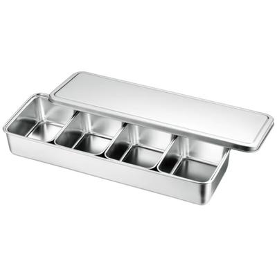 Akagawa Kibutsu Seisakusho Популярный набор емкостей для приправ 66704 18-8 4 предмета (Длинная)