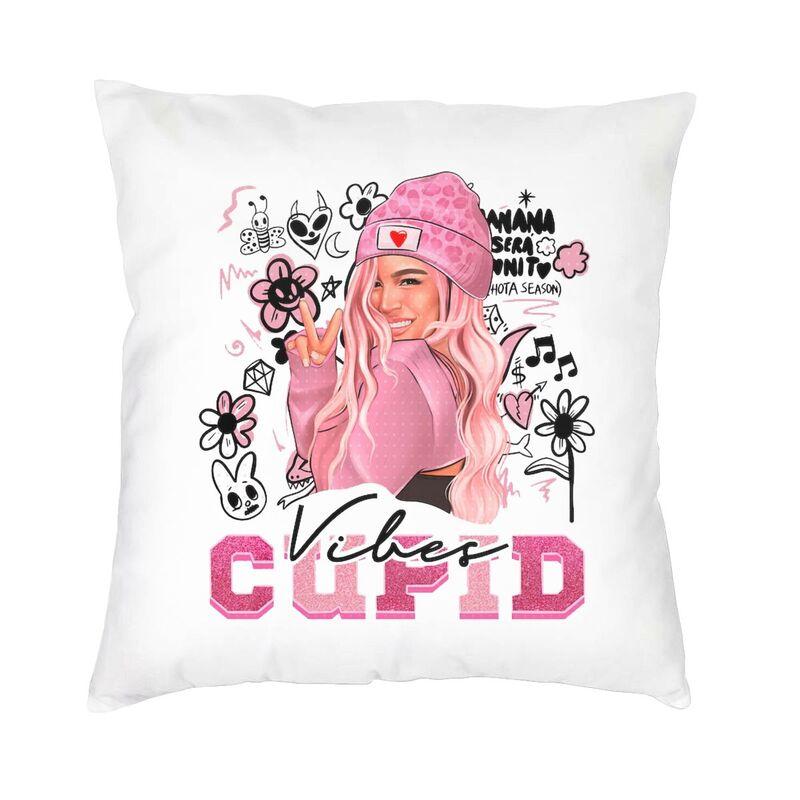 Modern Karol G Bichota Season Cushion Cover Polyester Reggae Ainger Pillow Case for Living Room Pillowcase