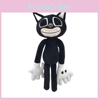 Серия Siren Head Плюшевая игрушка Черный кот Мягкая набивная кукла Идеально подходит для поклонников ужасов