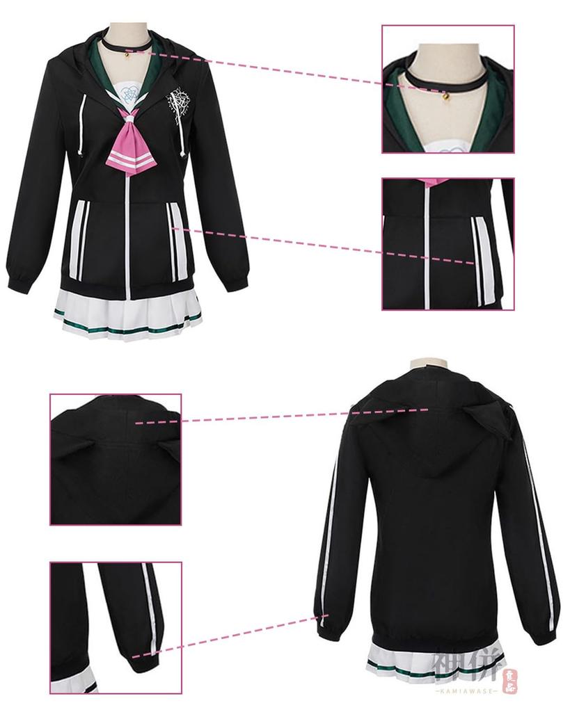 Казуса Кёяма Косплей с париком After School Sweets Club Blue Архив Косплей Костюм Взрослый Костюм Культурный Фестиваль Событие Костюм Сценическая Одежда