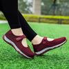 Модная женская летняя дышащая обувь на плоской подошве для активного отдыха, нескользящая, с мягкой подошвой, спортивная обувь, удобная повседневная обувь для ленивых, размеры 35-43