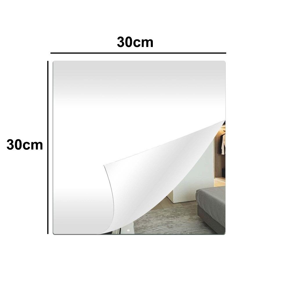 1 шт. Небьющиеся наклейки-зеркала не из стекла толщиной 1,6 мм Зеркало для макияжа Акриловый зеркальный лист Ванная комната