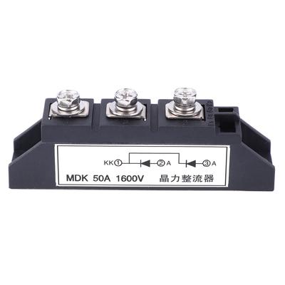 Фотоэлектрический антиреверсивный выпрямитель MDK 50A 1600V мостовой диодный выпрямительный модуль