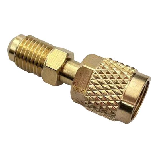 Латунный адаптер для хладагента Устойчивый к ржавчине и коррозии R32/R454B Кондиционер Обратный