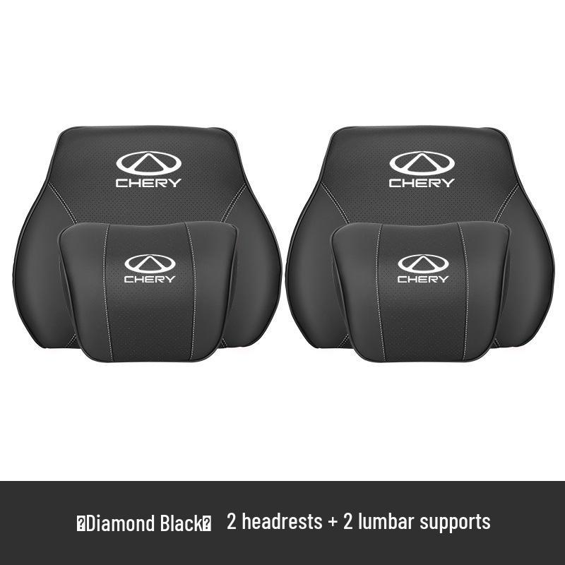 Chery Car Neck Support Pillow: Compatible with Little Ant QQ, Ice Cream Arrizo 5, Tiggo 8 Headrest