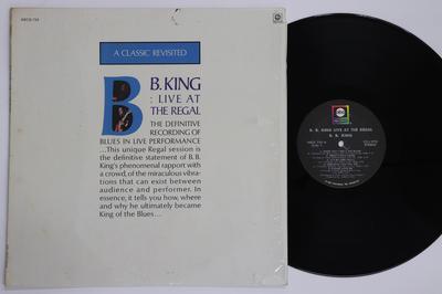Виниловая пластинка BB KING Live At The Regal ABCS724 ABC 1971 US Blues Б/у