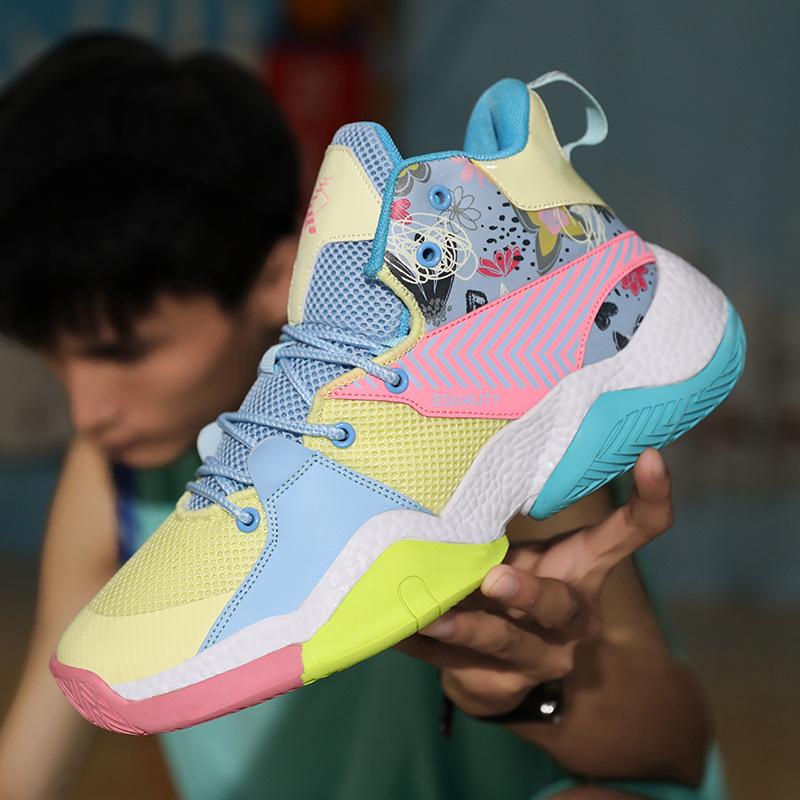 Размер 35–46. Мужская обувь. Детская обувь. Баскетбольная обувь. Повседневная дышащая обувь. Спортивная обувь для бега для мальчиков и девочек.