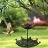 Bird Feeder Hanging Bath Patio Outdoor Outside Garden Yard Gift Housewarming for Park Porch