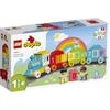LEGO (LEGO) Первый поезд с цифрами Duplo, отличная игрушка для детей от 18 месяцев, 2 и 3 лет. Развивающие конструкторы для мальчиков и девочек. M