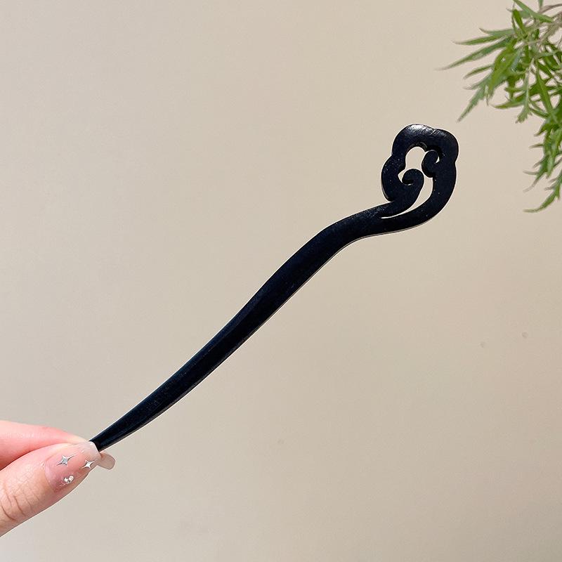 High-End Retro Chinese Tassel Hairpin for Women - Versatile Alloy Hair Clip for Elegant Updos