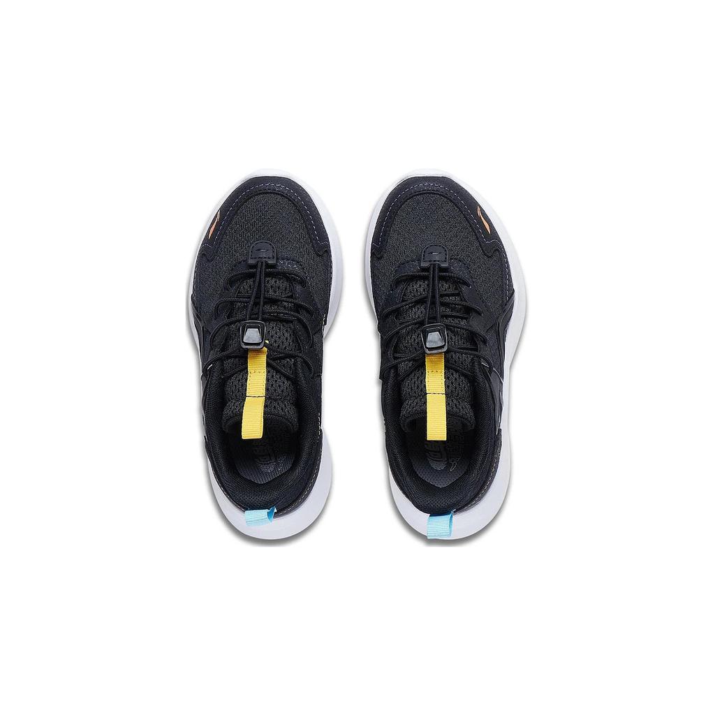 Кроссовки Li Ning Kids Ling Yue 3.5 удобные, амортизирующие, прочные, с низким верхом, детские кроссовки черные YKNT090-1