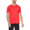 Under Armour Быстросохнущая спортивная футболка свободного кроя с круглым вырезом и коротким рукавом, мужская красная 1228539-600