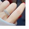 Кольцо Love Row Diamond Ring Girl High Carbon Diamond Ring Полный круг, чтобы подарить своей девушке подарок