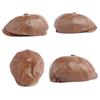 Мужская шляпа с острыми козырьками, женская плоская кепка из искусственной кожи в стиле ретро, ​​берет, кепка газетчика