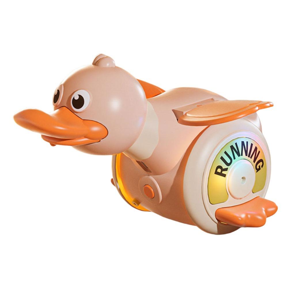 Sound And Light Electric Duck Musical Toy Plastic Sensory Dancing Duck Toy  Desktop Ornament