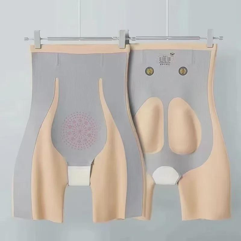 Бесшовные корректирующие послеродовые брюки Kaka 5D Magic: Поддержка талии и бедер для красивых ног