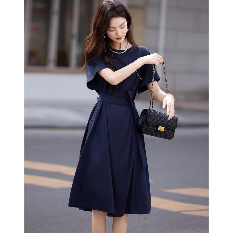Платье миди с круглым вырезом Demana Elegant Summer