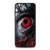 Spooky Scary Red Eye Phone Case for Samsung Galaxy A56 A36 A26 A16 A34 A24 A42 A22 A20 A12 A40 A30 A10 5G Soft TPU Cover Shell