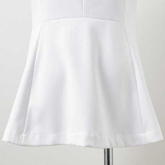 Куртка медсестры розовая LL [Laura Ashley] LW802-12 женская Off-White/Amelie