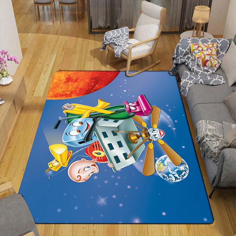 The Brave Little Toaster Rug Floor Mat for Living Room or Bedroom Soft and Comfortable Carpet a Gift for Birthday and Holiday.DFDT261018022