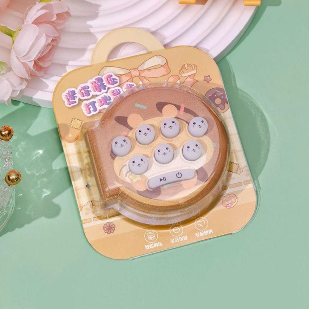 Multi-functional Music Notepad Keychain Bag Pendant Toy Key Ring Cartoon Notepad Pendant Game