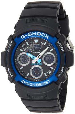 Часы Overseas Model Digital Analog Watch Blue Reimported Product G-SHOCK AW-591-2ADR [Часы]