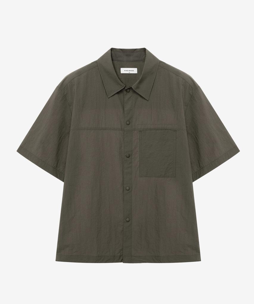 MINDBRIDGE [All Day Cool] String Oversized Short Sleeve Shirt - 3 Colors