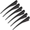 Black Metal Duckbill Shape Hair Clip Hairdressing Styling Tool Horn Clip Crocodile Clip