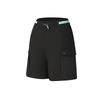 Fila Исследуйте Классическую Моду Универсальные Простые Удобные Спортивные Уличные Тканые Шорты Пятиточки Женские шорты Глубокий Черный A11W527807F-BK