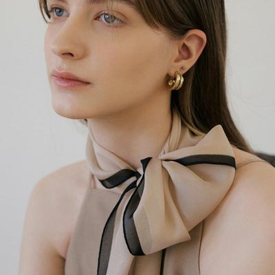 BB’DE SOLI’DE Ell Chiffon Silk Scarf (3color)