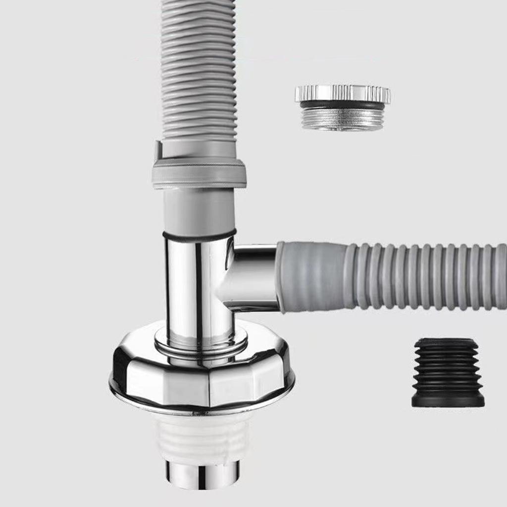 Washing Machine Floor Drain Connector Anti-overflow Laundry Machine Floor Drain Adapter Bathroom Pipe Sewer Connector