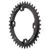Wolf Tooth 110 BCD Aero Chainrings for GRX ST Oval 46T 4-Bolt Cranks, Drop-Stop (1 Chainring)