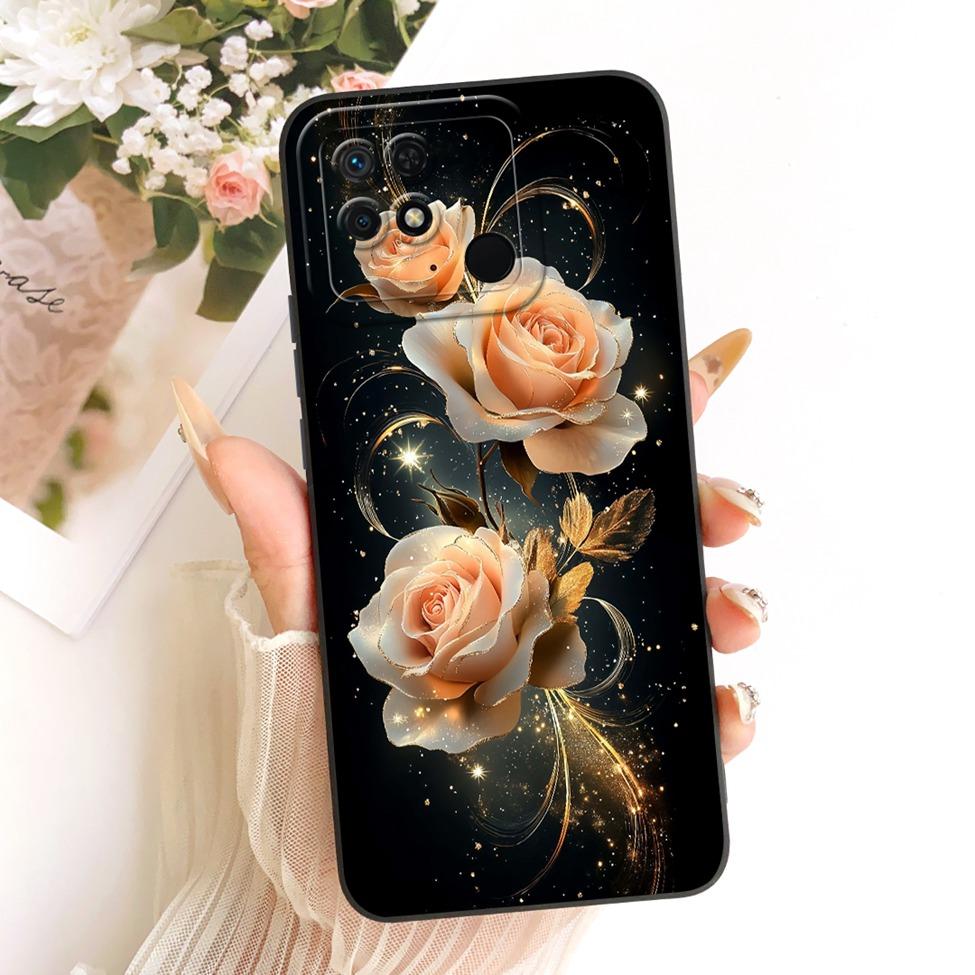 Для Redmi 10C 4G Чехол Силиконовый Роскошный Модный Крутой Кавайный Милый Расписной Корпус Телефона 220333QAG 220333QBI 220333QNY 220333QL