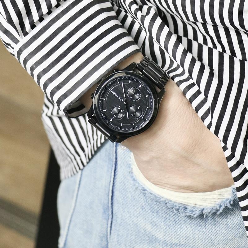CALVIN KLEIN / watch quartz movement 44mm bla dial men's watch 25200209
