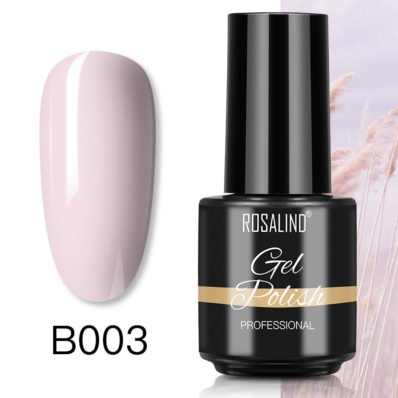 ROSALIND 7ml Soak Off Гель-лак яркий для дизайна ногтей LED / УФ-лампа