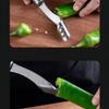 HANYANG Stainless Steel Chilli Seed Remover Creative Kitchen Corer Green Pepper Seed Remover Kitchen Gadgets Seed Remover