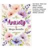 52 Anxiety Coping Skills Card Planner Stress Relief Teens Adults Mental Health Therapy Mindfulness Meditation Self-Care Flashcard Tools