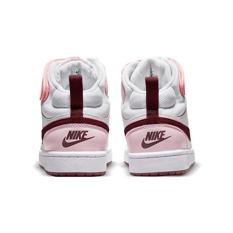 (GS) Nike Court Borough Mid 2 'Розовый пена' Детские CD7782-104