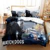 Постельное белье Watch Dogs Односпальный Полуторный Двуспальный Кингсайз Комплект постельного белья Взрослый Детский Спальня Комплекты пододеяльников 3D принт Игровой комплект простыней