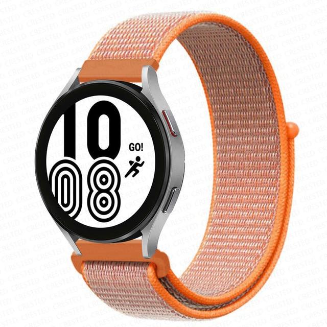 Band For Samsung Galaxy Watch 4 3 Classic 5 Pro Active 2/Gear S3 Nylon Loop Correa Bracelet Huawei Watch GT 2 3 Strap 22mm 20mm