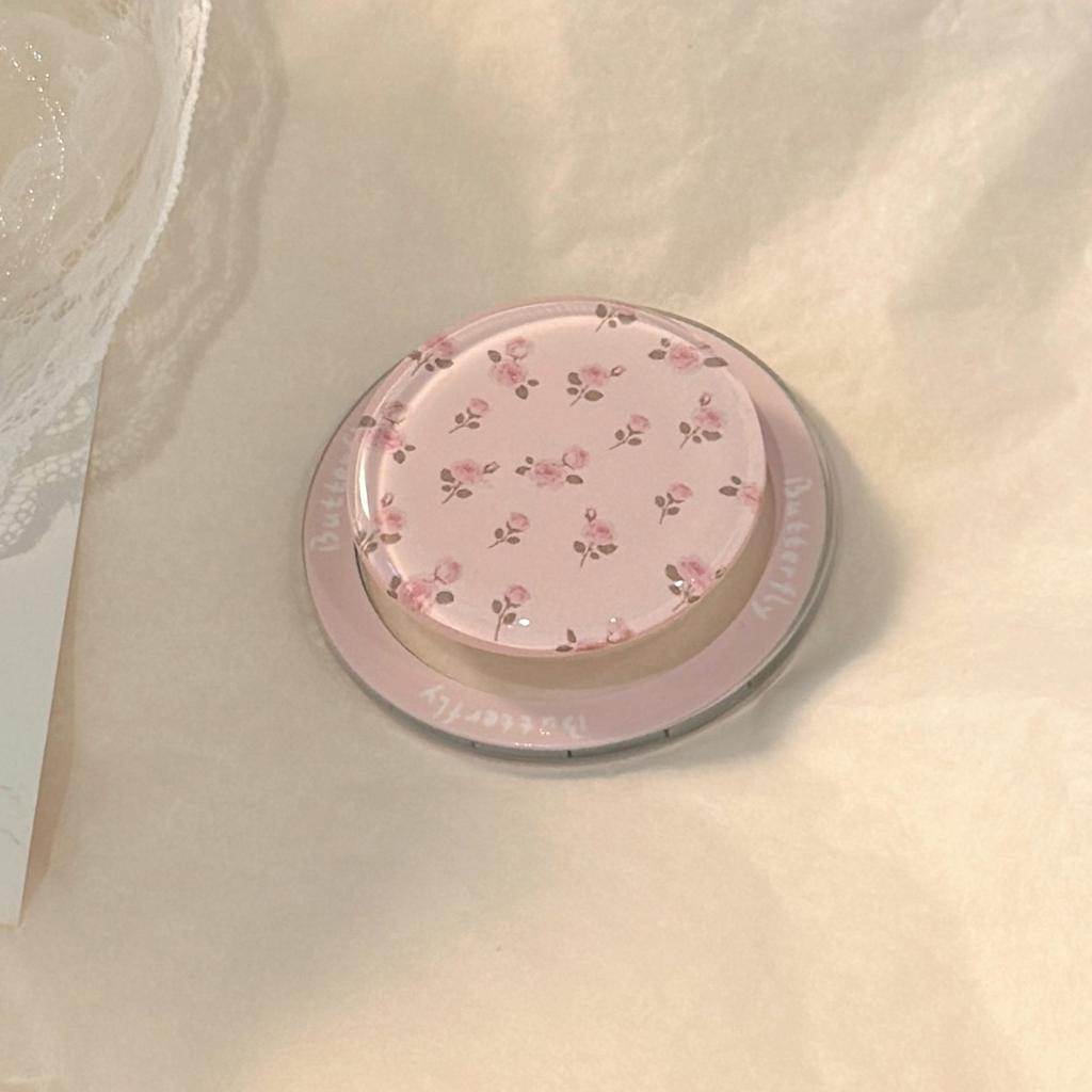 Маленький цветочный в стиле инс для магнитного держателя MagSafe, адсорбционный выдвижной держатель-подушка безопасности, нежный и красивый цвет