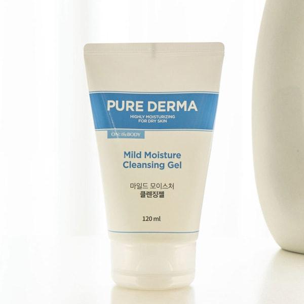 Очищающий гель для тела Pure Derma Mild Moisture 120 мл